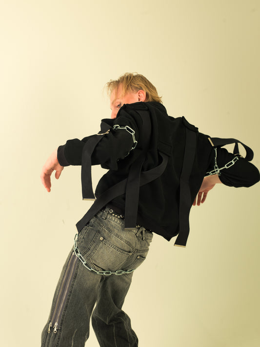 Introducing the Asylum Sweater: Exploration of Shape and Restraint in Fashion